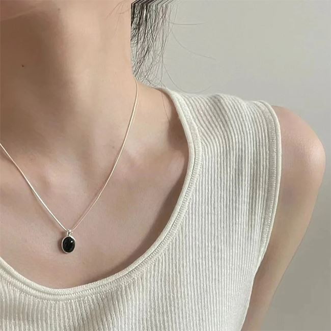 Obsidian Necklace for sales