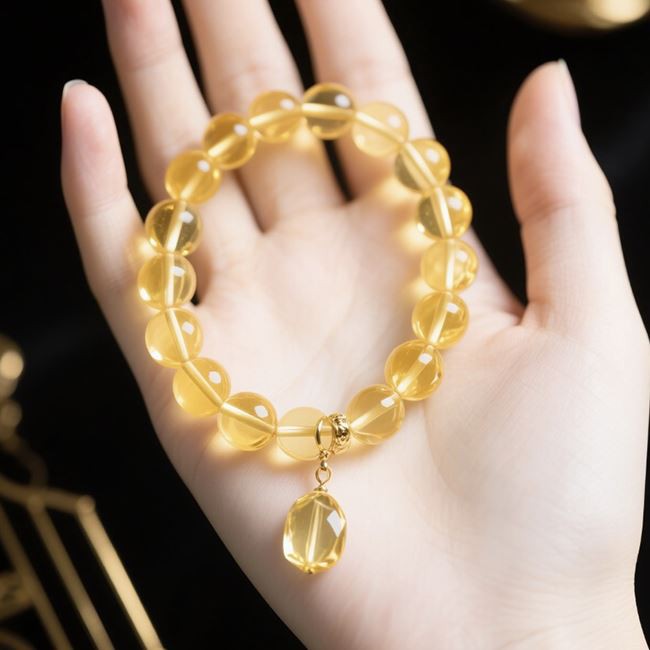 customer Earth Element Crystal Bracelet